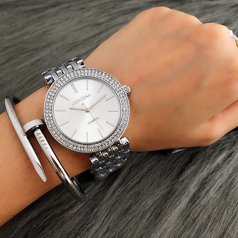 Fashion Silver Women Luxury Watch