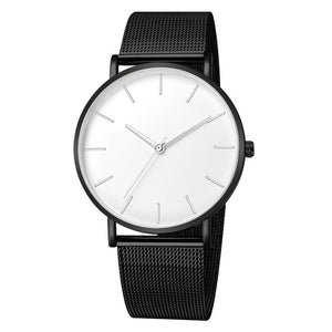 Modern Women's Watch Black Quartz