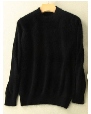 Super Warm Pure Mink Cashmere Sweaters